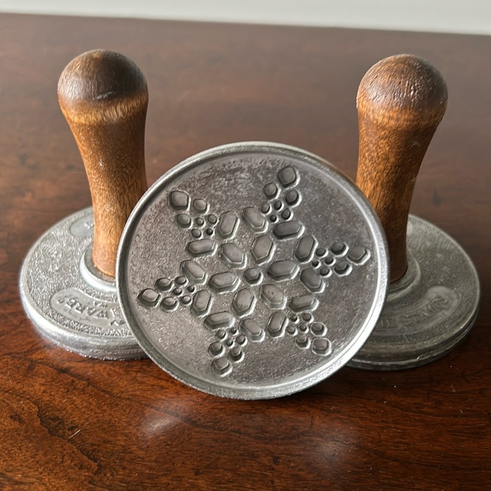 Set of 3 Nordic ware cookie stamps